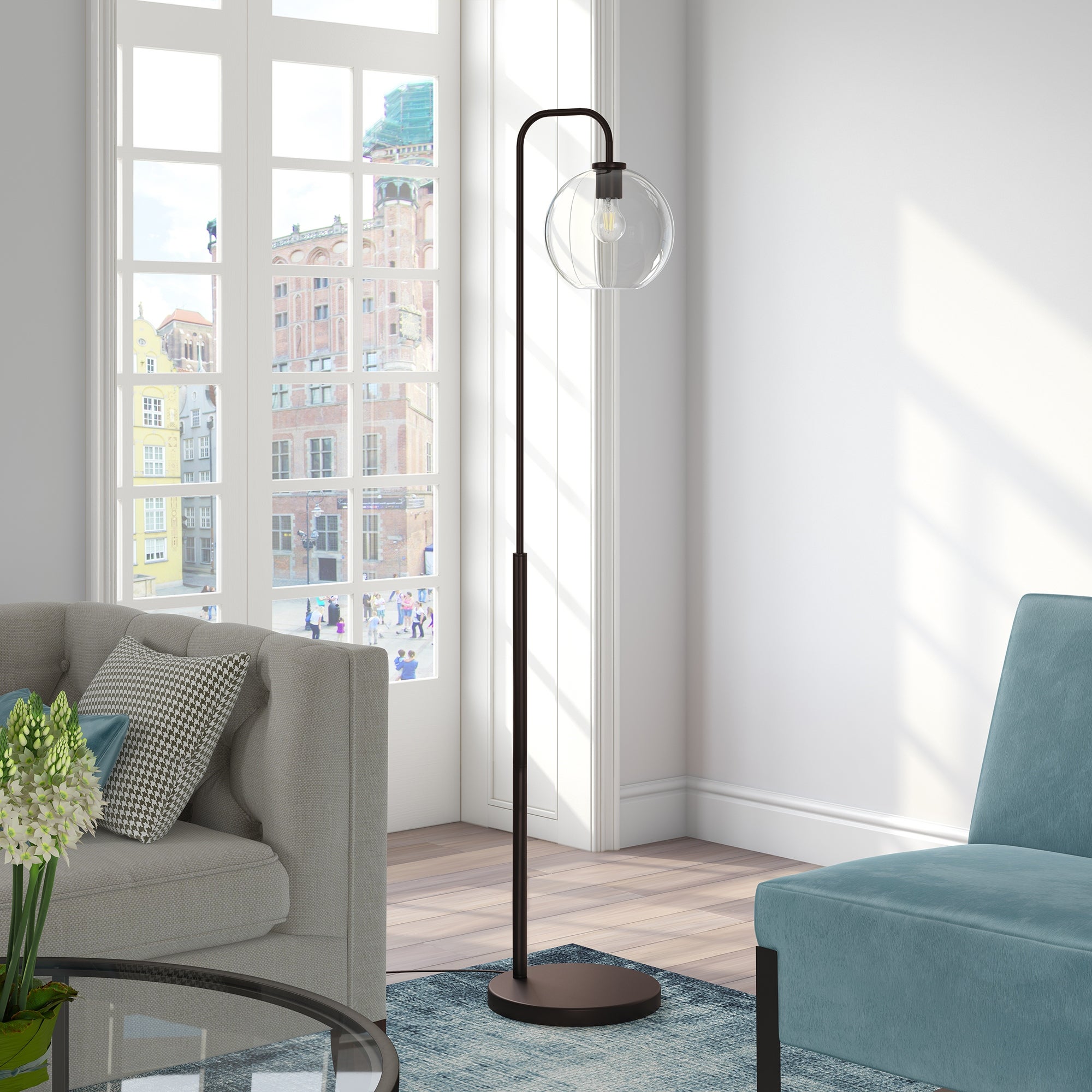 Harrison Arc Floor Lamp - Mycitystee
