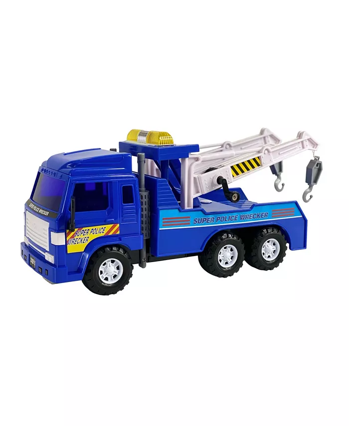 Big Daddy Mag-Genius Medium Duty Friction Powered Tow Truck Toy - Mycitystee