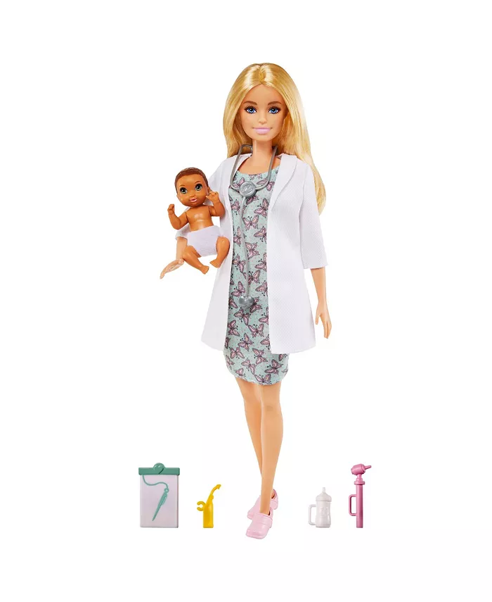 Barbie You Can Be Anything Baby Doctor Doll Playset - Mycitystee