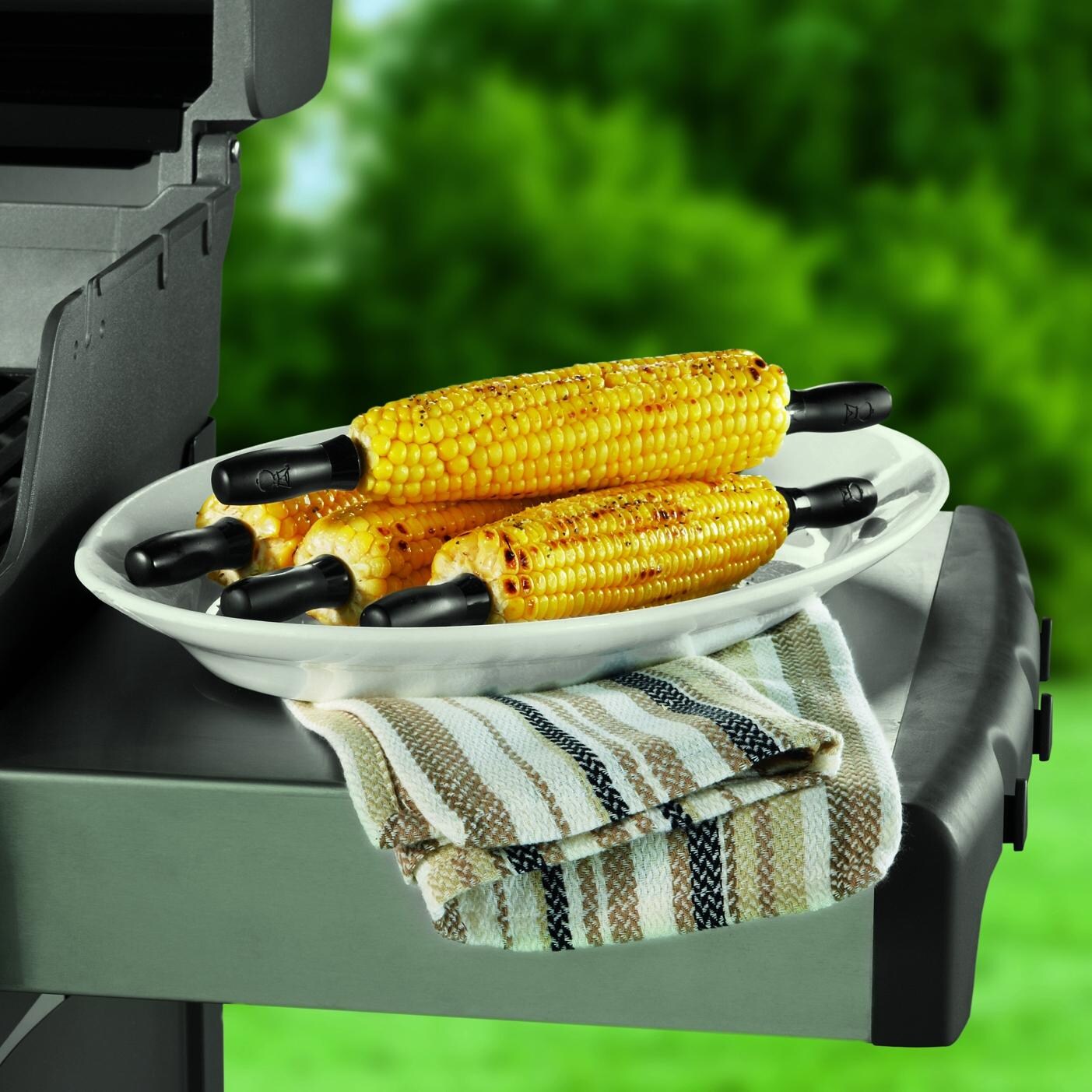 Weber 6489 Nylon Corn Holders With Clear Plastic Case - Mycitystee