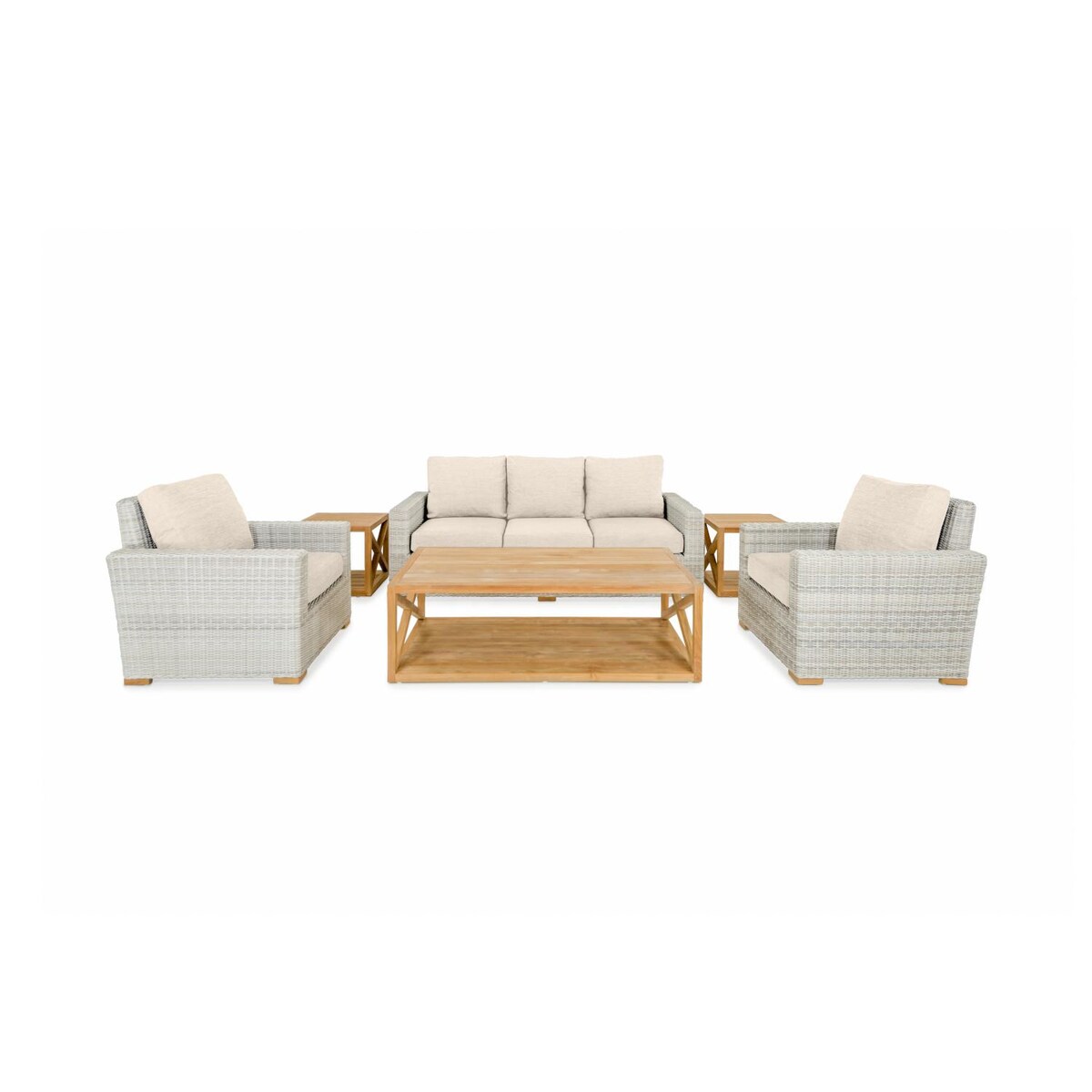Signature Everglades Sofa/Clubs 6-Piece Lounge Set - Mycitystee