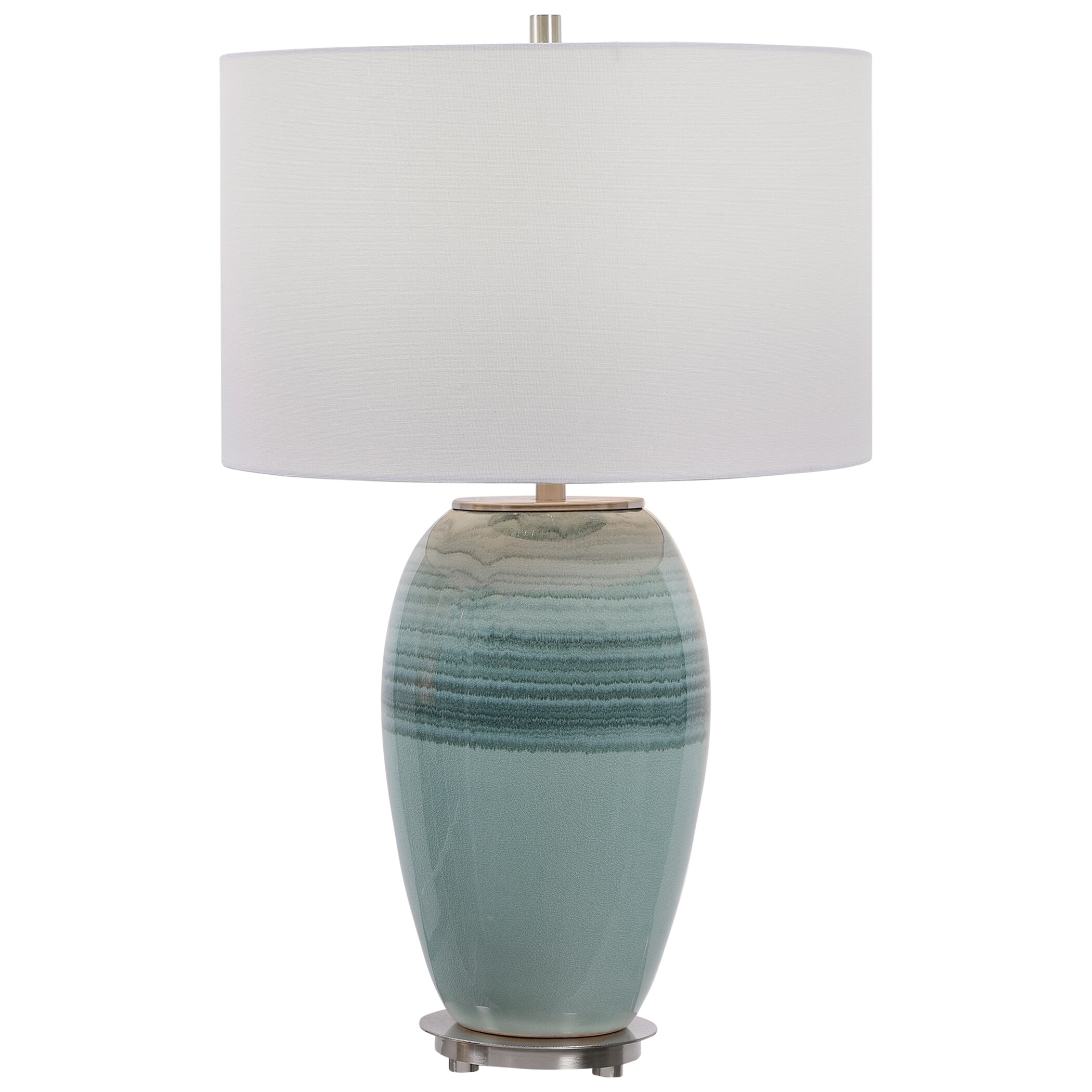 Uttermost Caicos Teal Table Lamp - Mycitystee