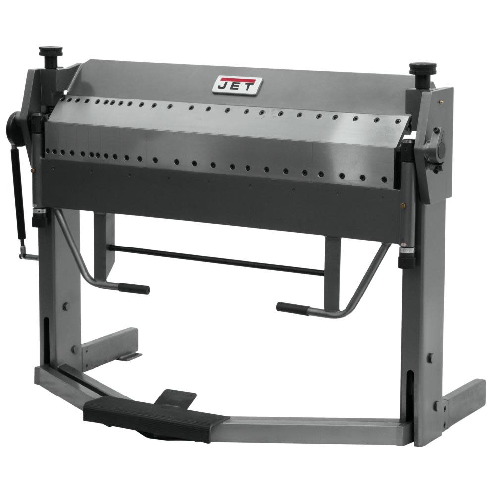 16 Gauge 50 In. Dual Sided Box and Pan with Foot Brake - Mycitystee