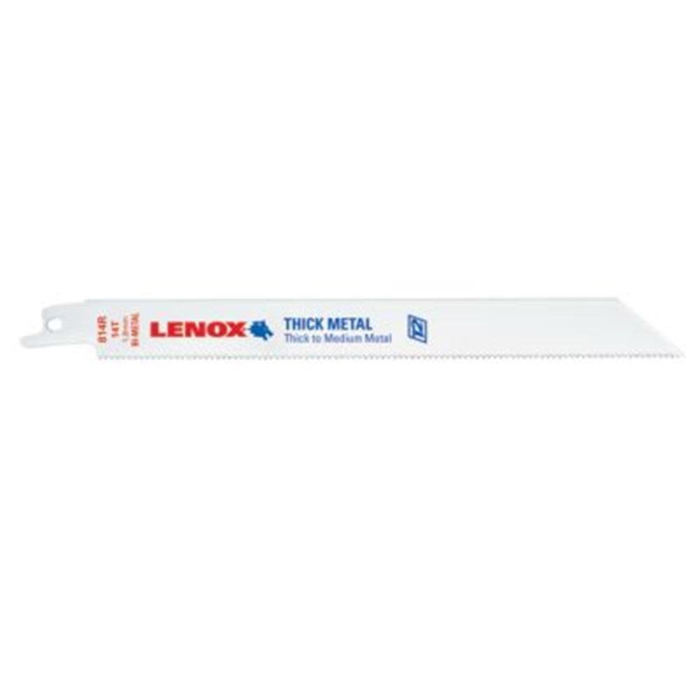 5-Pack 8-in 14-TPI Bi-Metal Reciprocating Saw Blades - Mycitystee