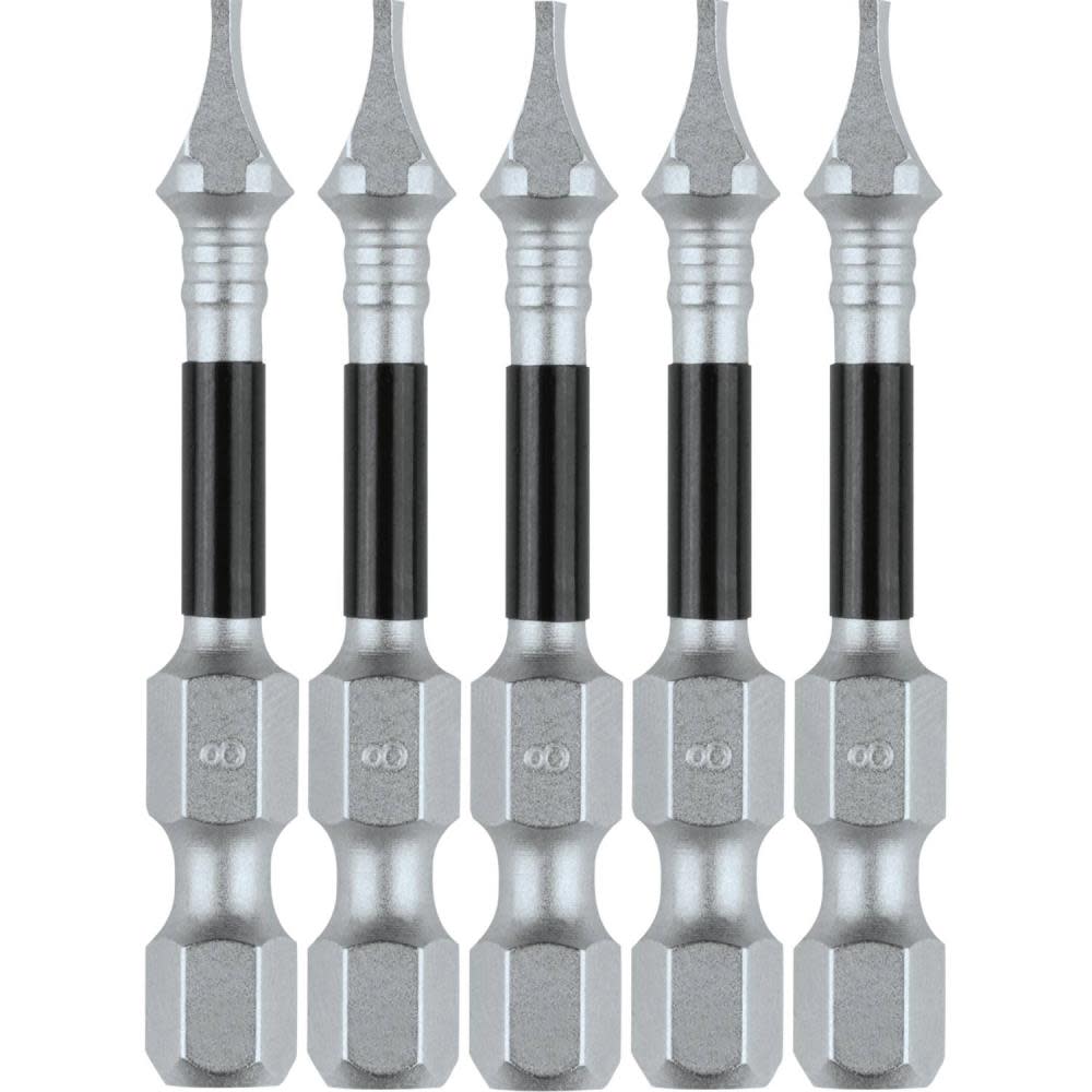 Impact XPS™ #8 Slotted 2 Power Bit， 5/pk - Mycitystee