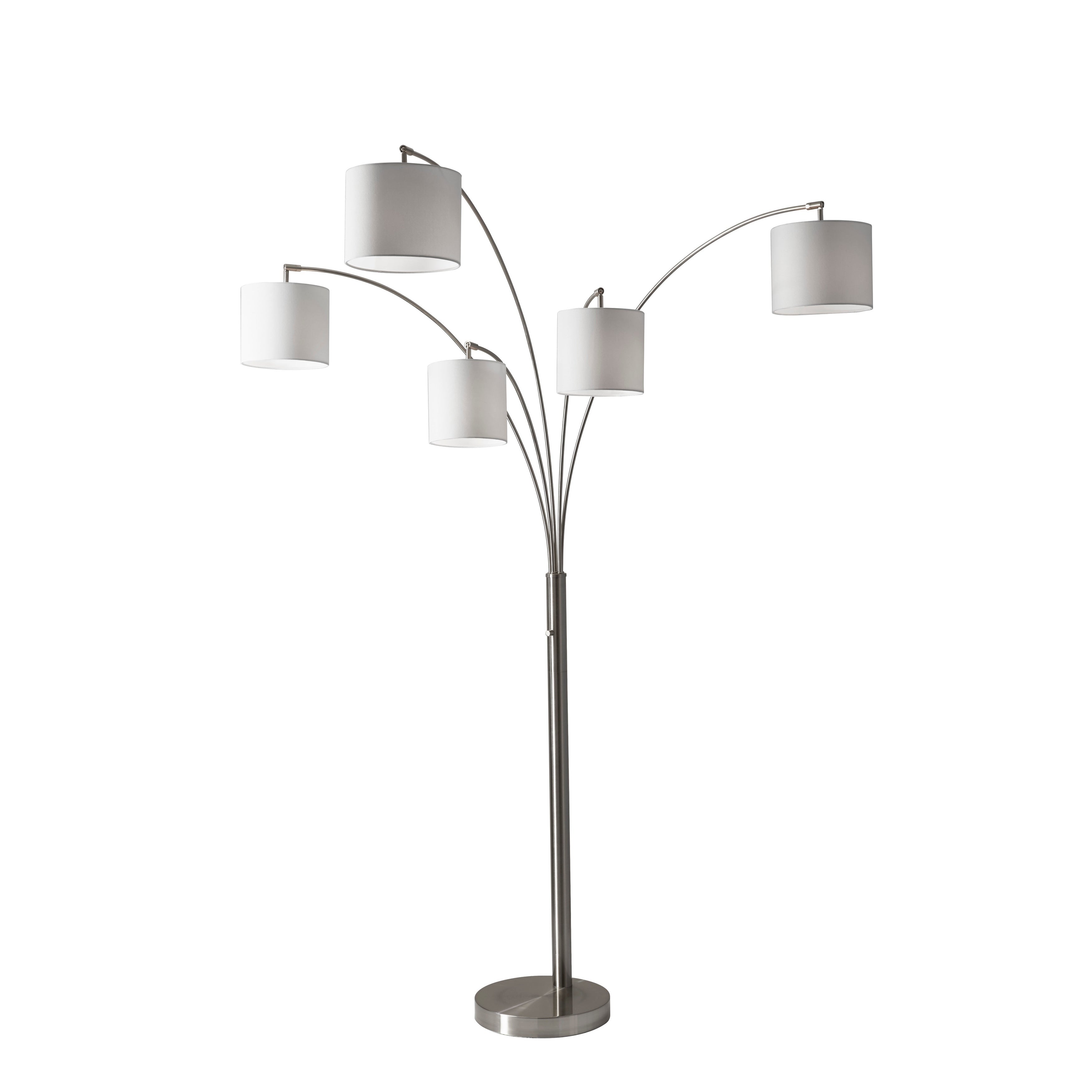 Adesso Trinity 5-Arm Arc Lamp - Mycitystee