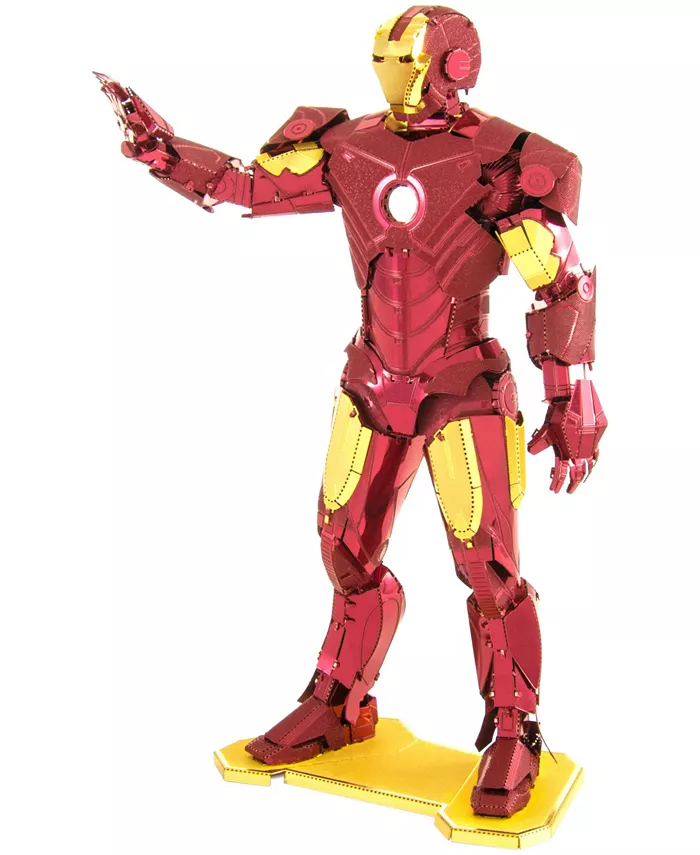 Fascinations Metal Earth 3D Metal Model Kit - Marvel Avengers Iron Man - Mycitystee