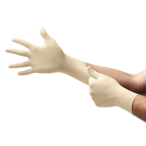 Conform XT Premium Latex Disposable Gloves， Powder-Free， Medium， 100/Box (69318M) - Mycitystee