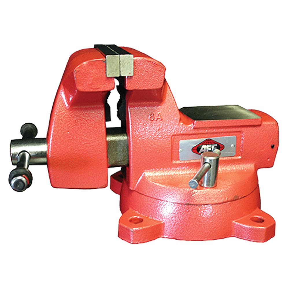 American Forge and Foundry Heavy Duty Swivel Vise， 6 In. Maximum Opening， 4 In. Throat Depth - Mycitystee