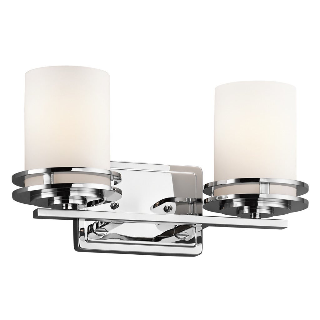 Kichler Lighting Hendrik Collection 2-light Chrome Bath/Vanity Light - Mycitystee