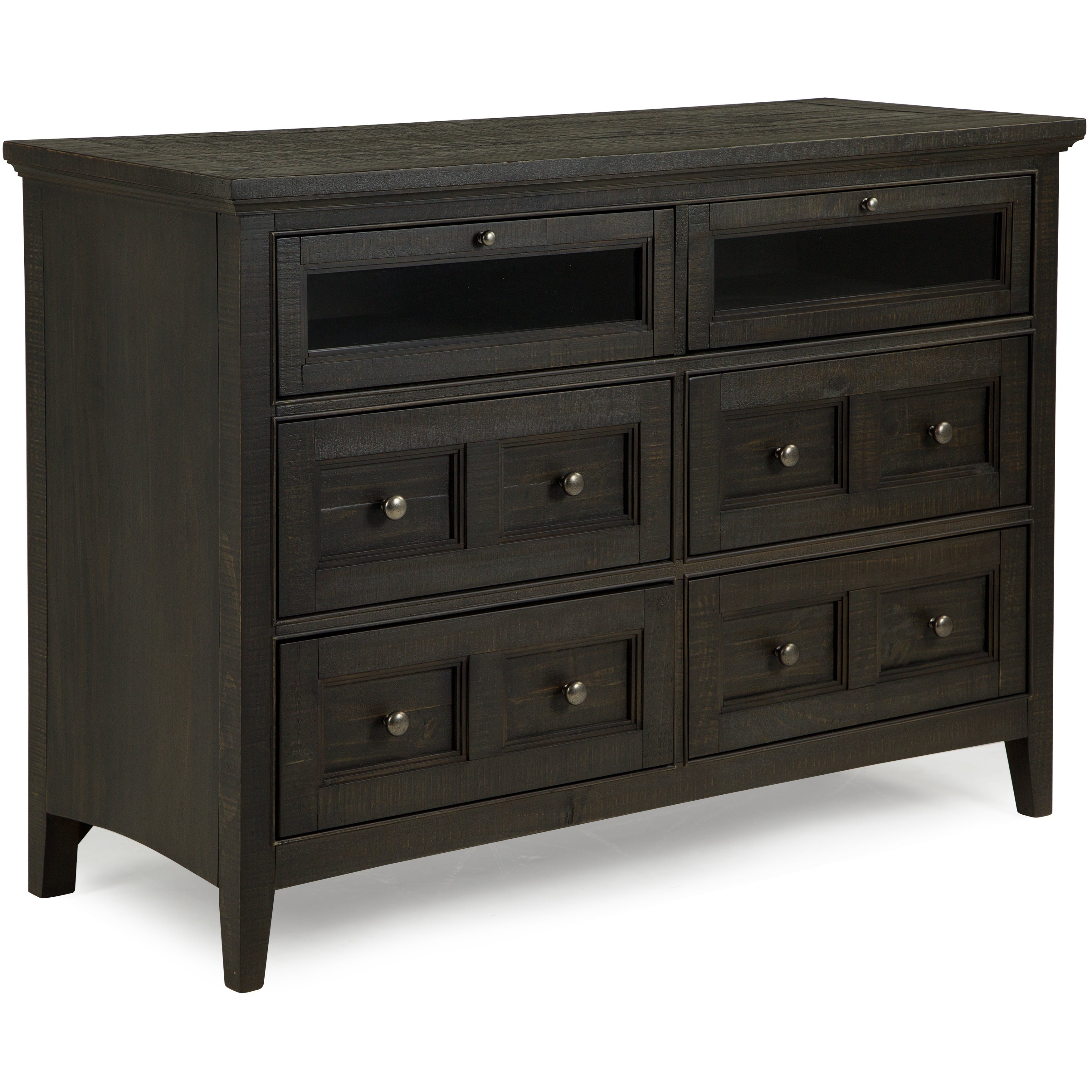 Westley Falls Relaxed Traditional Graphite Media Chest - - 20108350 - Mycitystee