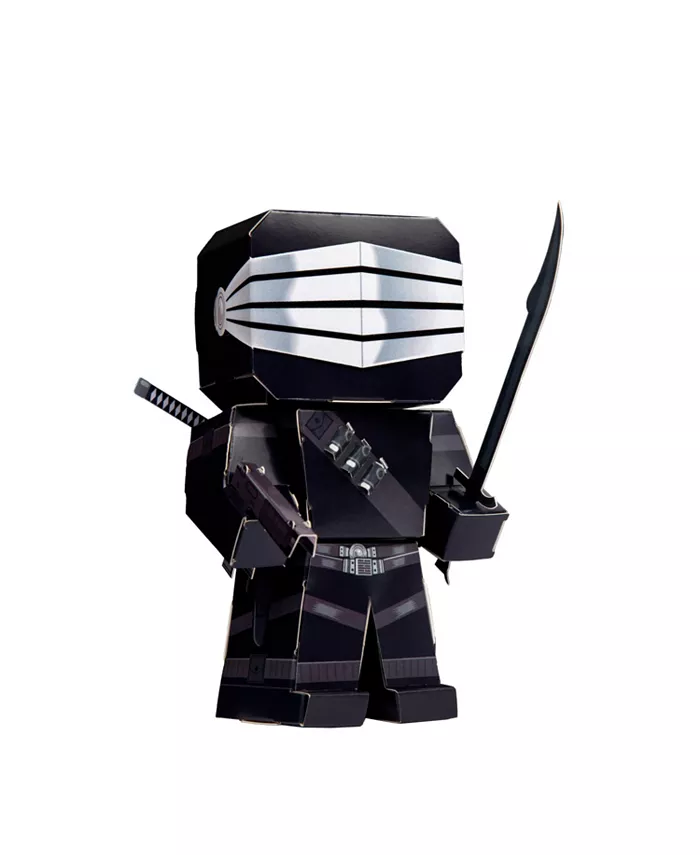 Cubles G.I. Joe Snake Eyes - Build Your Own 3D  Buildable STEM Toy - Mycitystee