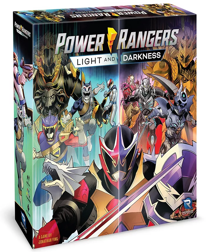 Renegade Game Studios Power Rangers Heroes of The Grid Light Darkness Expansion Rpg Boardgame， Role Playing， 45-60 Minute Play Time - Mycitystee