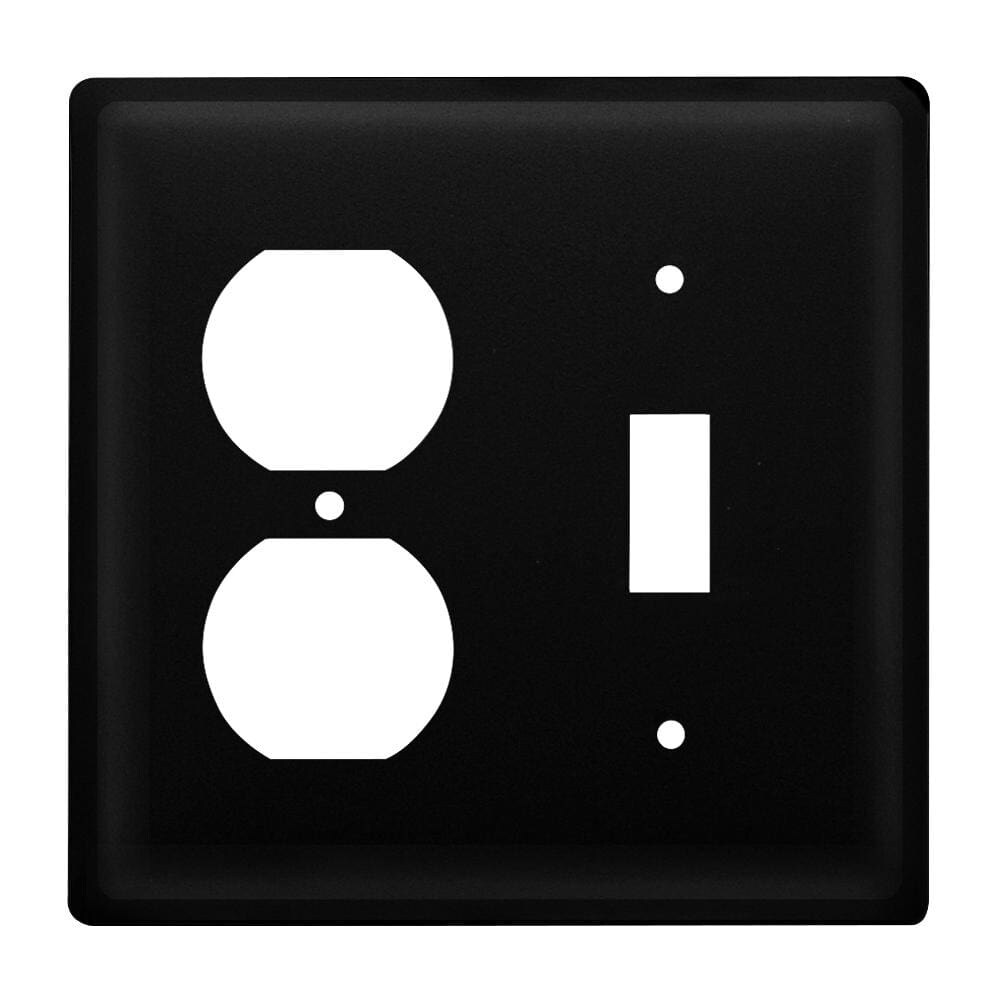 Double Plain - Single Outlet and Switch Cover - 4.5 - Mycitystee