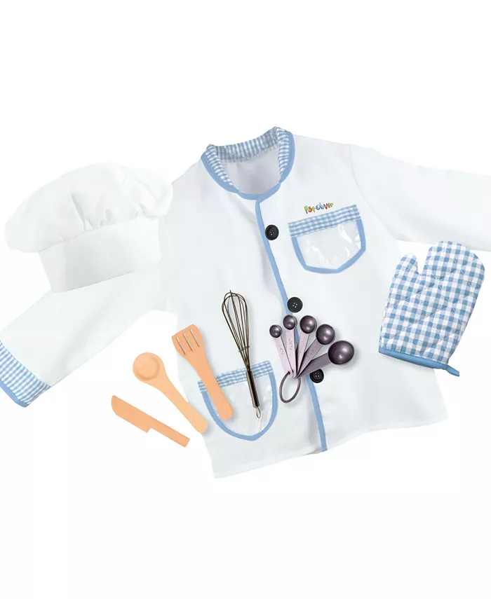 Salus Brands PopOhVer Pretend Play Master Chef Set， 12 Piece - Mycitystee