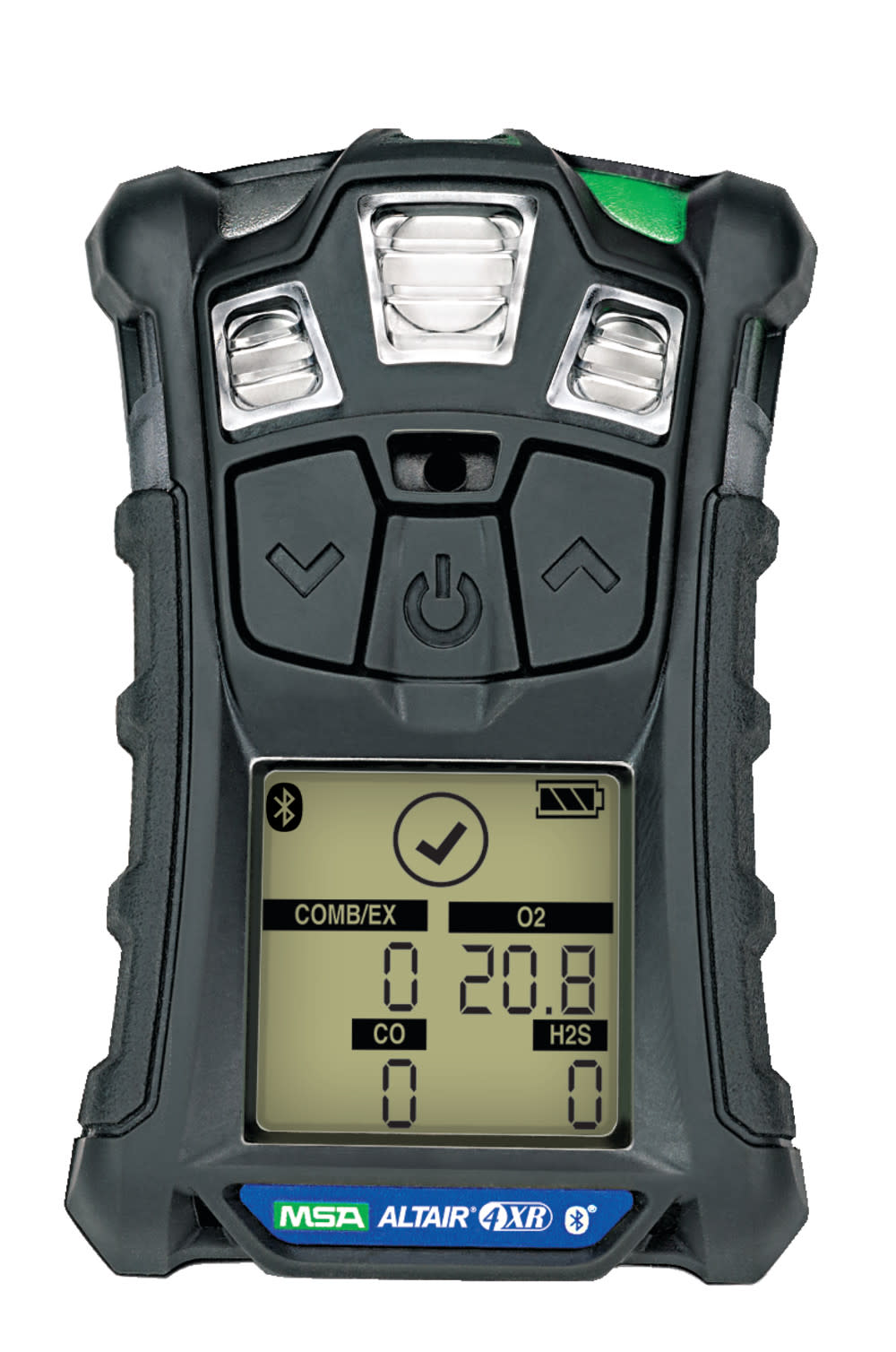 MS Safety Works ALTAIR Gas Detector 4XR Multigas Detector, (LEL, O2, H2S & CO H2), Charcoal - Mycitystee