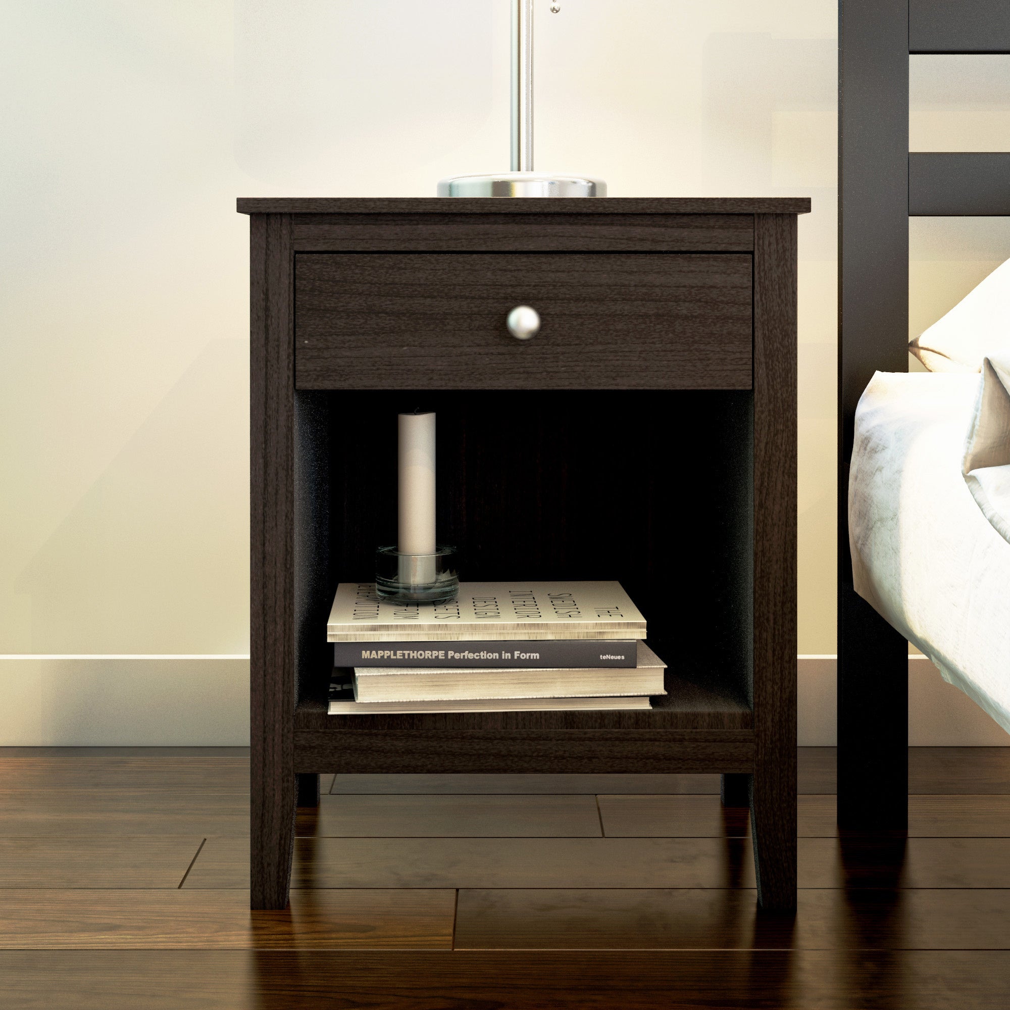 Porch and Den Dunder Single-drawer and Cubby End Table - - 18230230 - Mycitystee