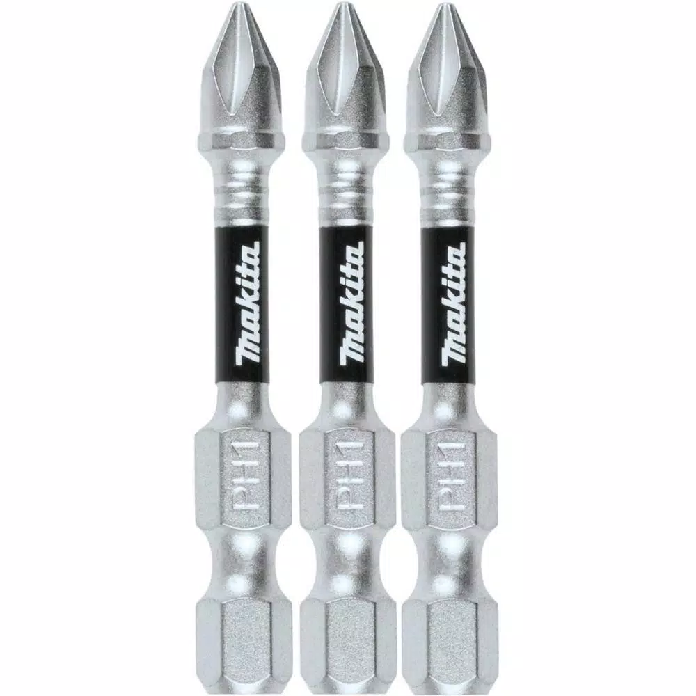 Makita Impact XPS #1 Phillips 2 in. Power Bit (3-Pack) and#8211; XDC Depot - Mycitystee