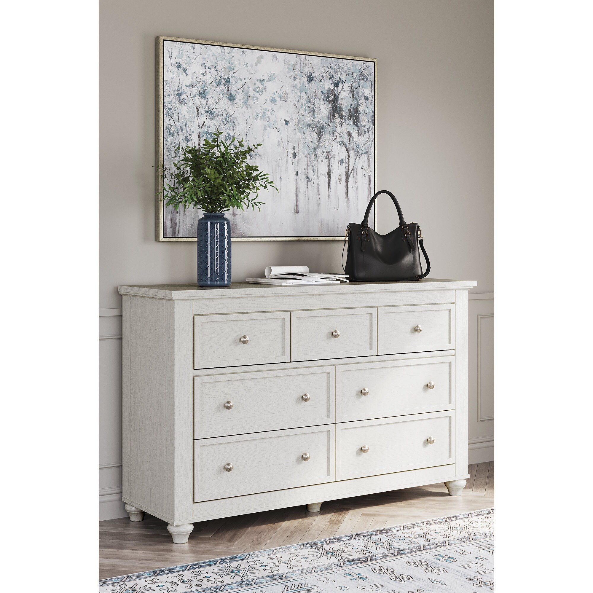 Signature Design by Ashley Grantoni White Dresser - - 36812254 - Mycitystee