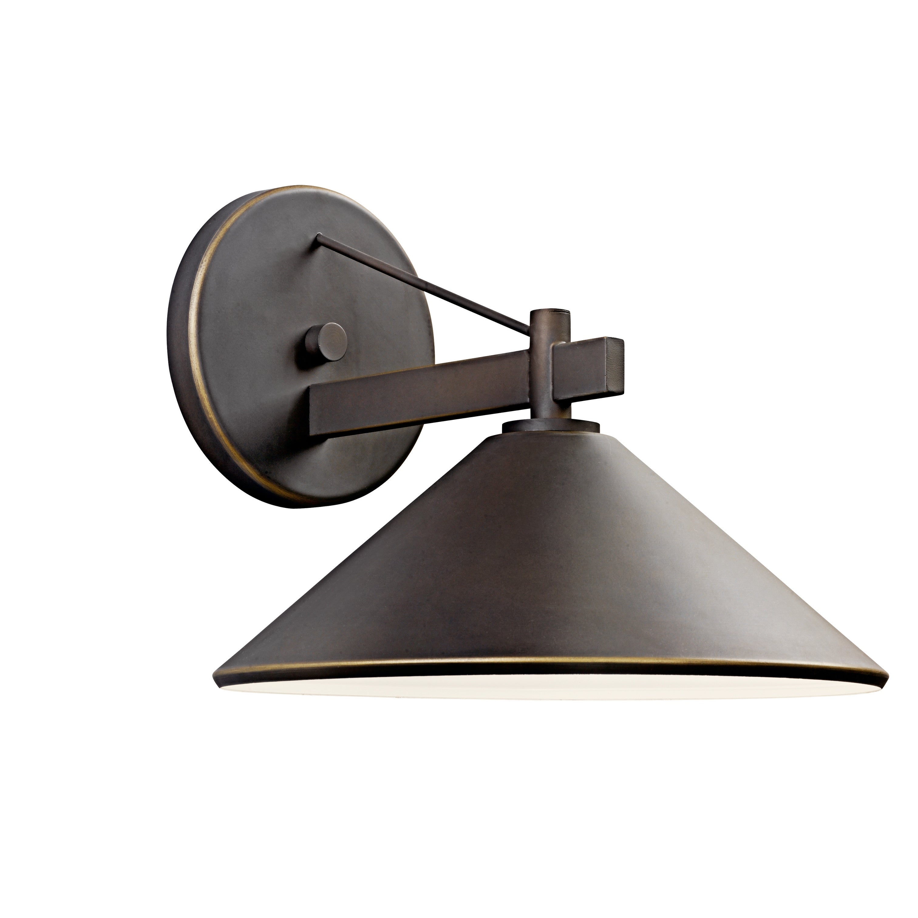 Kichler Lighting Ripley Collection 1-light Olde Bronze Outdoor Wall Lantern Shopping - The Best Deals on Outdoor Barn Lights | 19061089 - Mycitystee