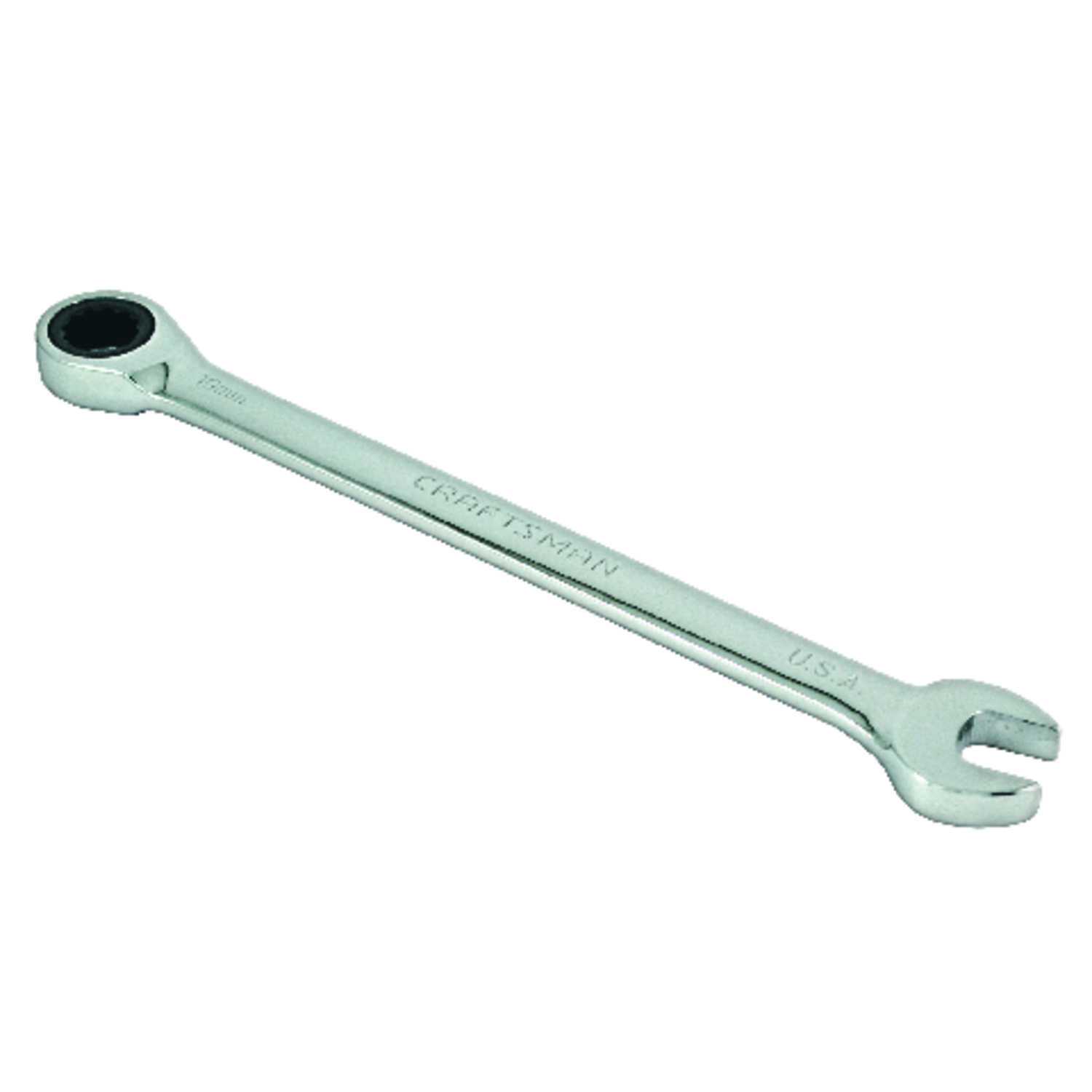 Craftsman 10 mm 12 Point Metric Standard Ratcheting Combination Wrench 5.19 in. L 1 pc - Mycitystee