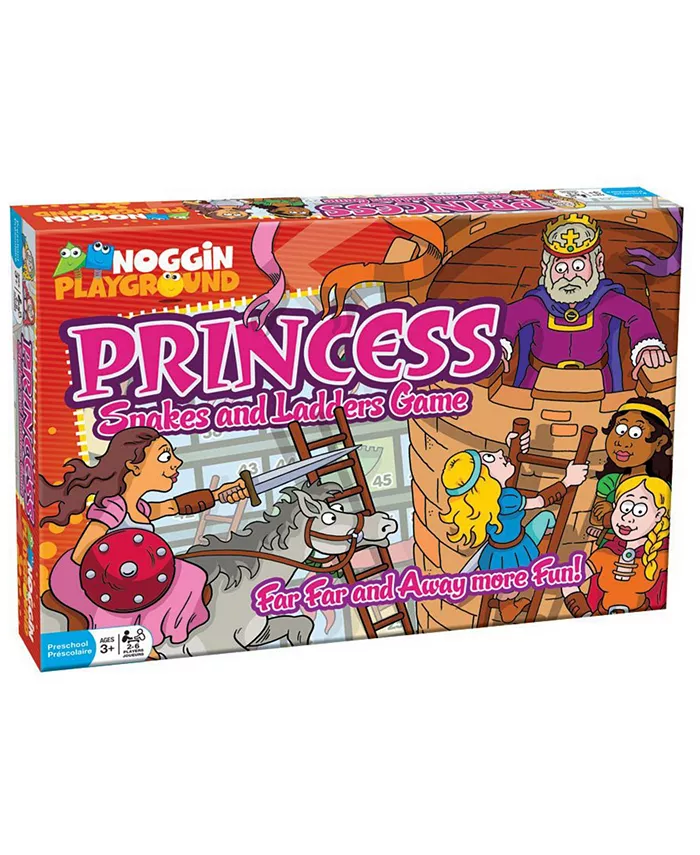Noggin Playground Princess Snakes and Ladders Game - Mycitystee