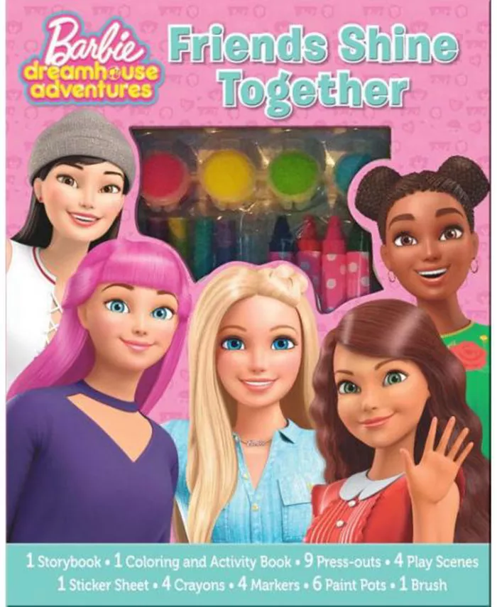 Barnes Noble Barbie Friends Shine Together Activity Kit by Studio Fun - Mycitystee
