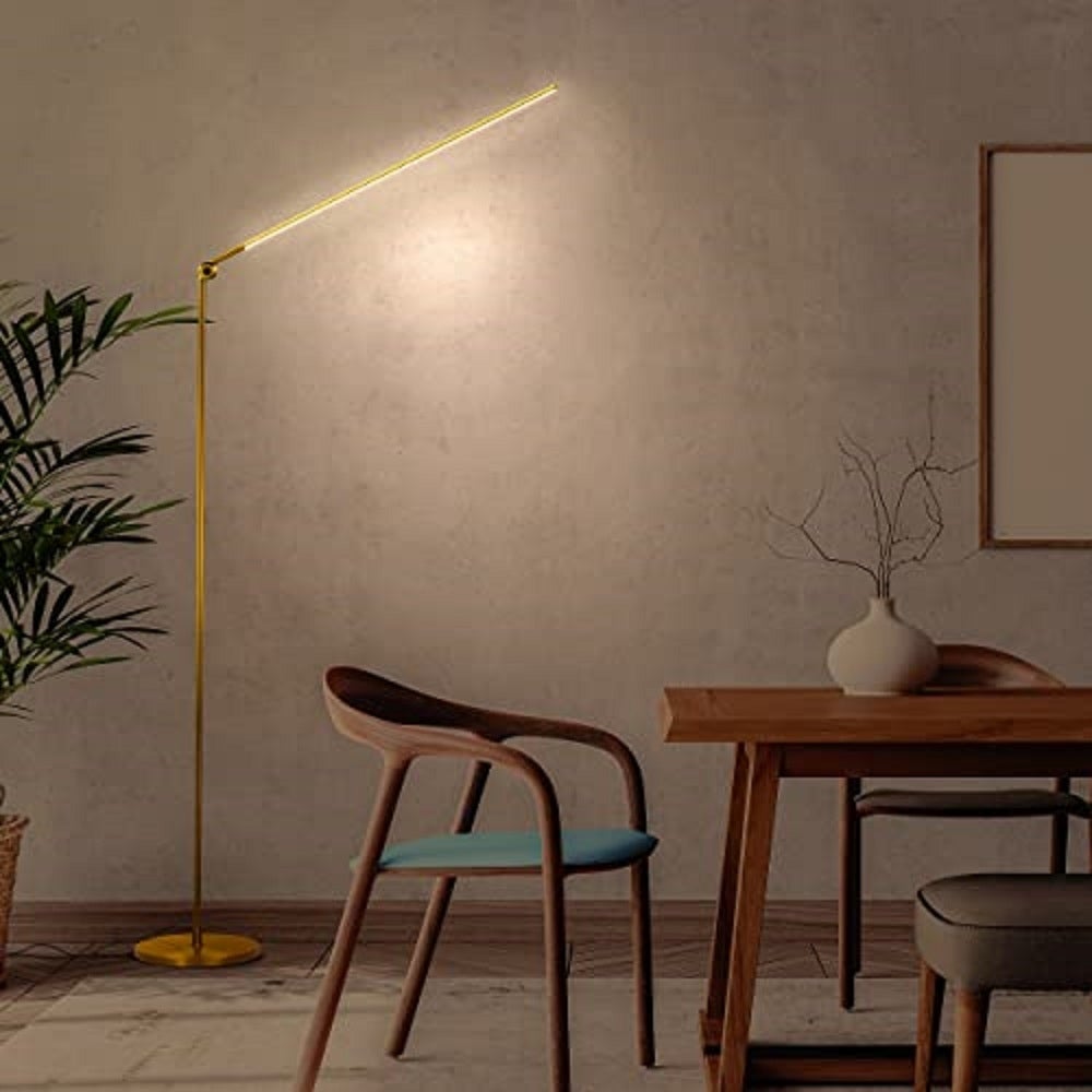Brightech Libra LED Dimmable Floor Lamp - Brass - Mycitystee