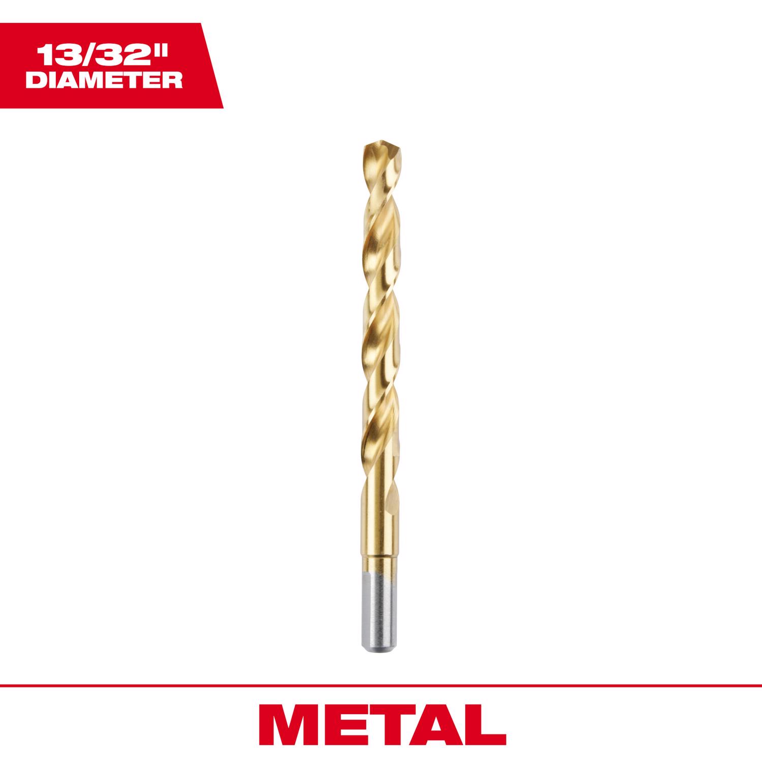 Milwaukee Thunderbolt 13/32 in. X 5-1/4 in. L High Speed Steel Drill Bit 1 pc - Mycitystee