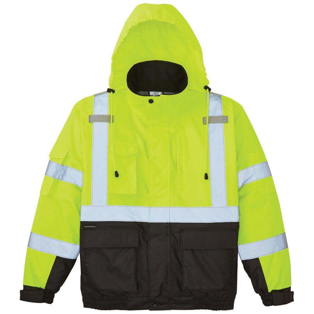 Klein Tools High Visibility Bomber Jacket XXL 60501 from Klein Tools - Mycitystee