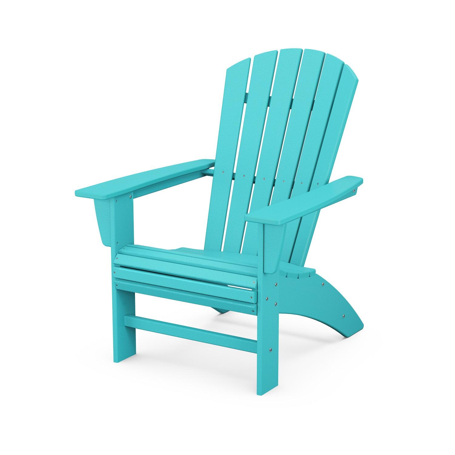 POLYWOOD Nautical Curveback Adirondack Chair - Mycitystee