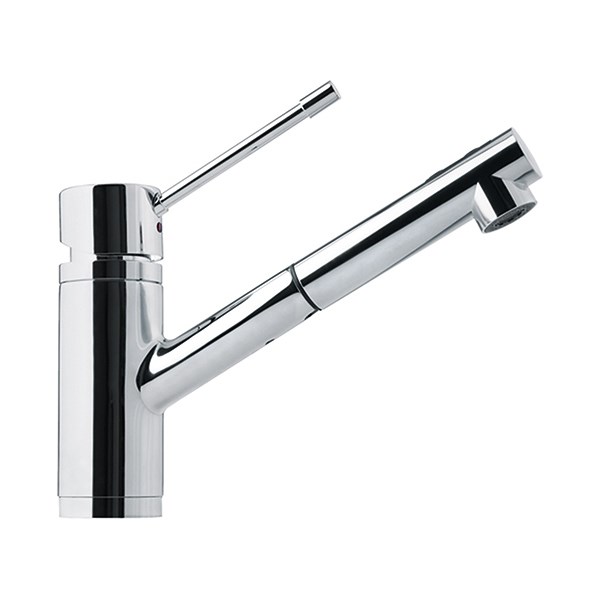 Single Lever Pull-Out Faucet with Dual Spray - Polished Chrome - Mycitystee