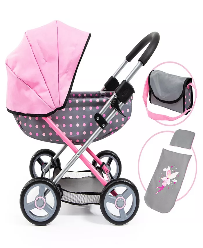 Bayer Design Dolls - Fairy Polka Dot Pram Cosy Set - Mycitystee