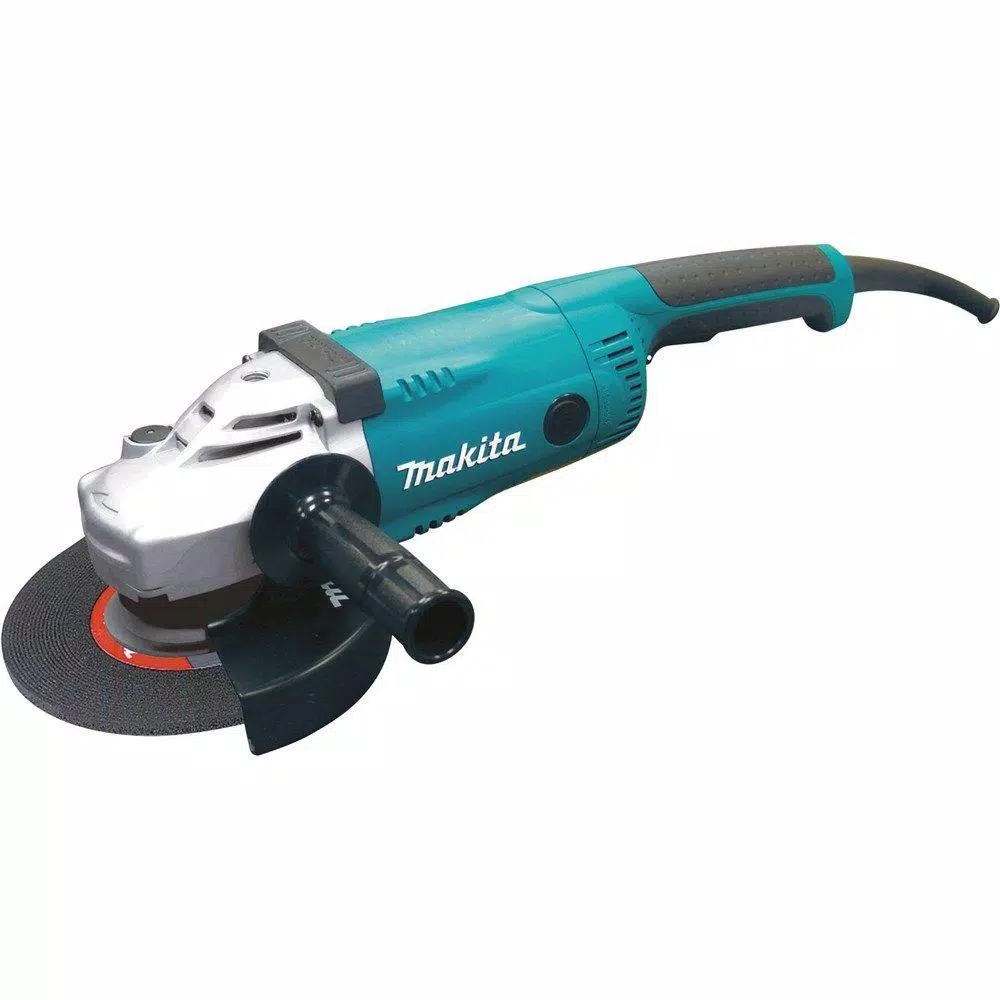 Makita 15 Amp 7 in. Corded Angle Grinder with Grinding wheel， Side handle and Wheel Guard and#8211; XDC Depot - Mycitystee