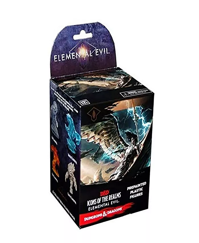 WizKids Games Dungeons Dragons Icons of the Realms Elemental Evil 8 Pack Booster Brick 32 Miniatures Pre Painted Randomly Assorted Role Playing Game , - Mycitystee