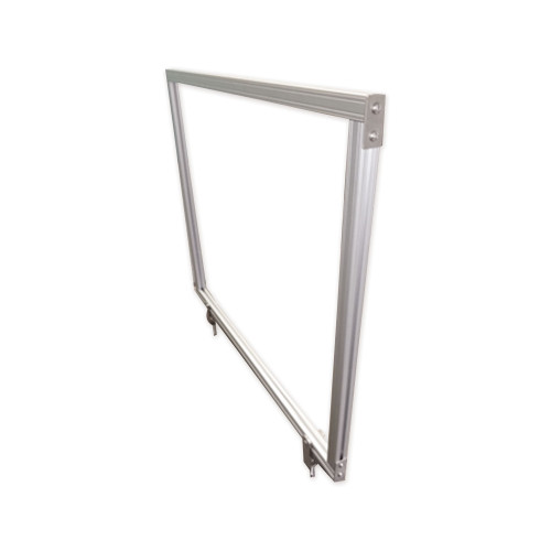Ghent Desktop Acrylic Protection Screen， 59 x 1 x 24， Frosted (DPSF2459A) - Mycitystee