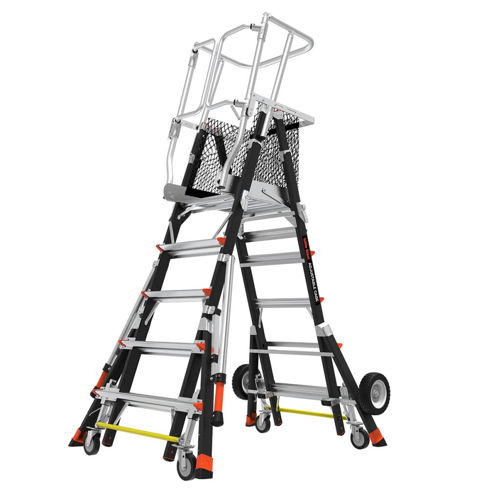 Cage Model 5 Ft. to 9 Ft. IAA FG w/ All Terrain Wheels and Wheel Lift - Mycitystee