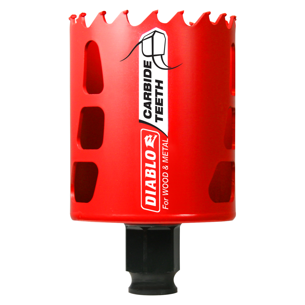 Diablo Tools 2-1/4 (57mm) Carbide-Tip Wood and Metal Holesaw - Mycitystee
