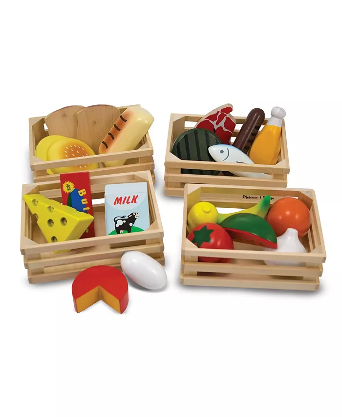 Melissa and Doug Toy， Food Groups - Mycitystee