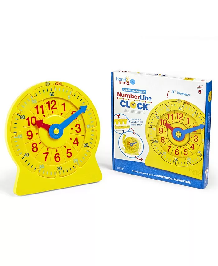 Hand2Mind NumberLine Clock - Mycitystee