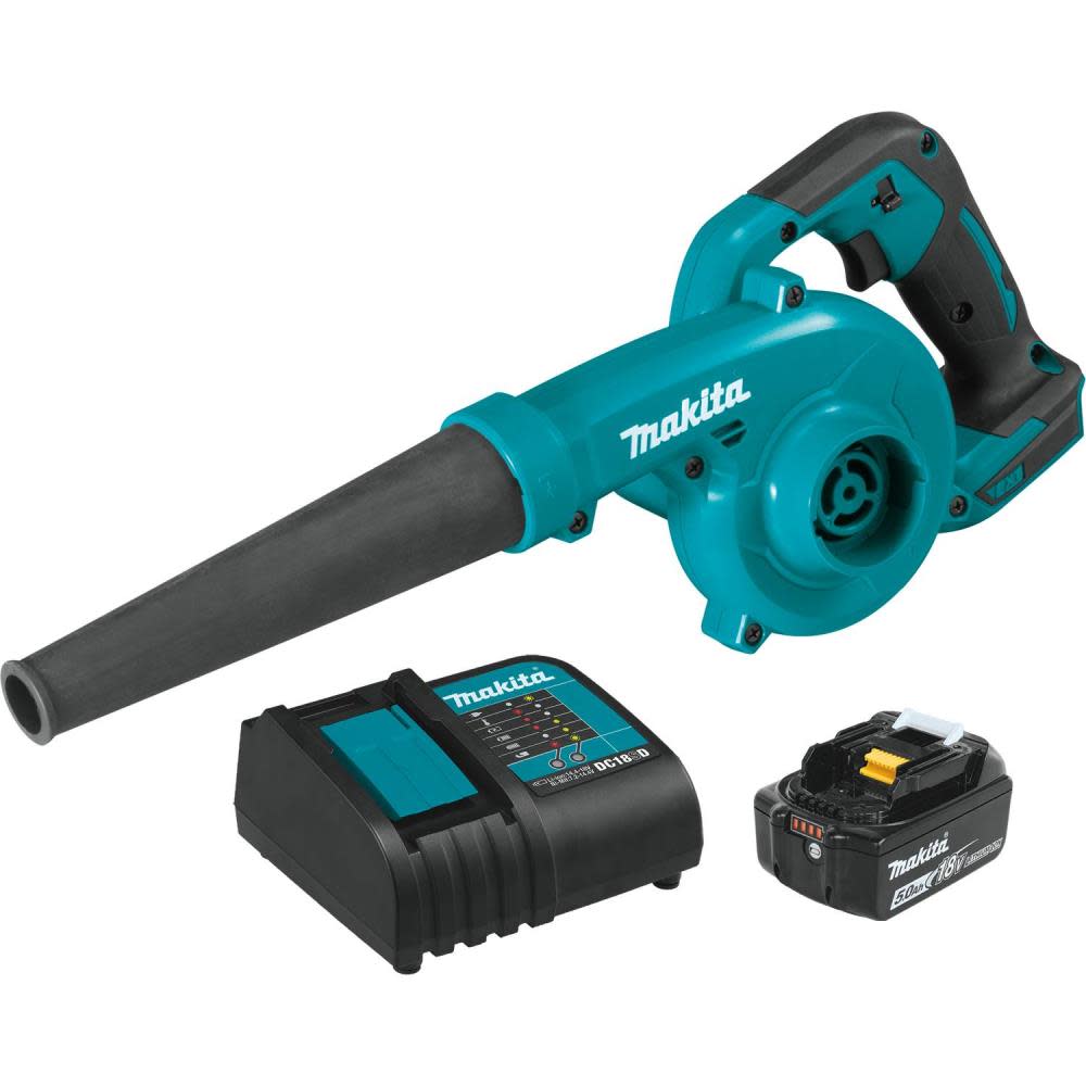 Makita 18V LXT Lithium-Ion Cordless Blower Kit (5.0Ah) XBU05ST1 from Makita - Mycitystee