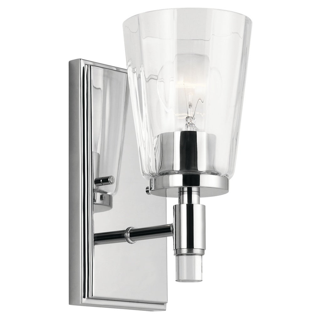 Kichler Lighting Audrea Collection 1-light Chrome Wall Sconce - Mycitystee