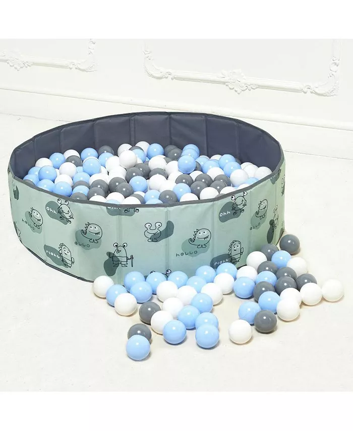 RocketBaby 39 Inch Foldable Ball Pit Green - Mycitystee