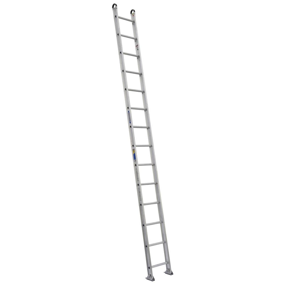 14 Ft. Type IAA Aluminum Round Rung Straight Ladder - Mycitystee