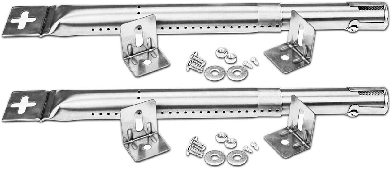 Grill Burner Adjustable 12-17.5 inch for Perfect Flame, Lowes and Other Gas Grills - Mycitystee