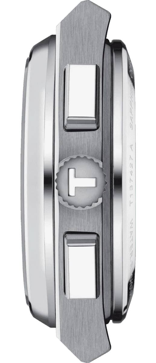 Tissot PRX Automatic Chronograph White Dial Silver-Tone SS Bracelet Watch， 42mm - Mycitystee