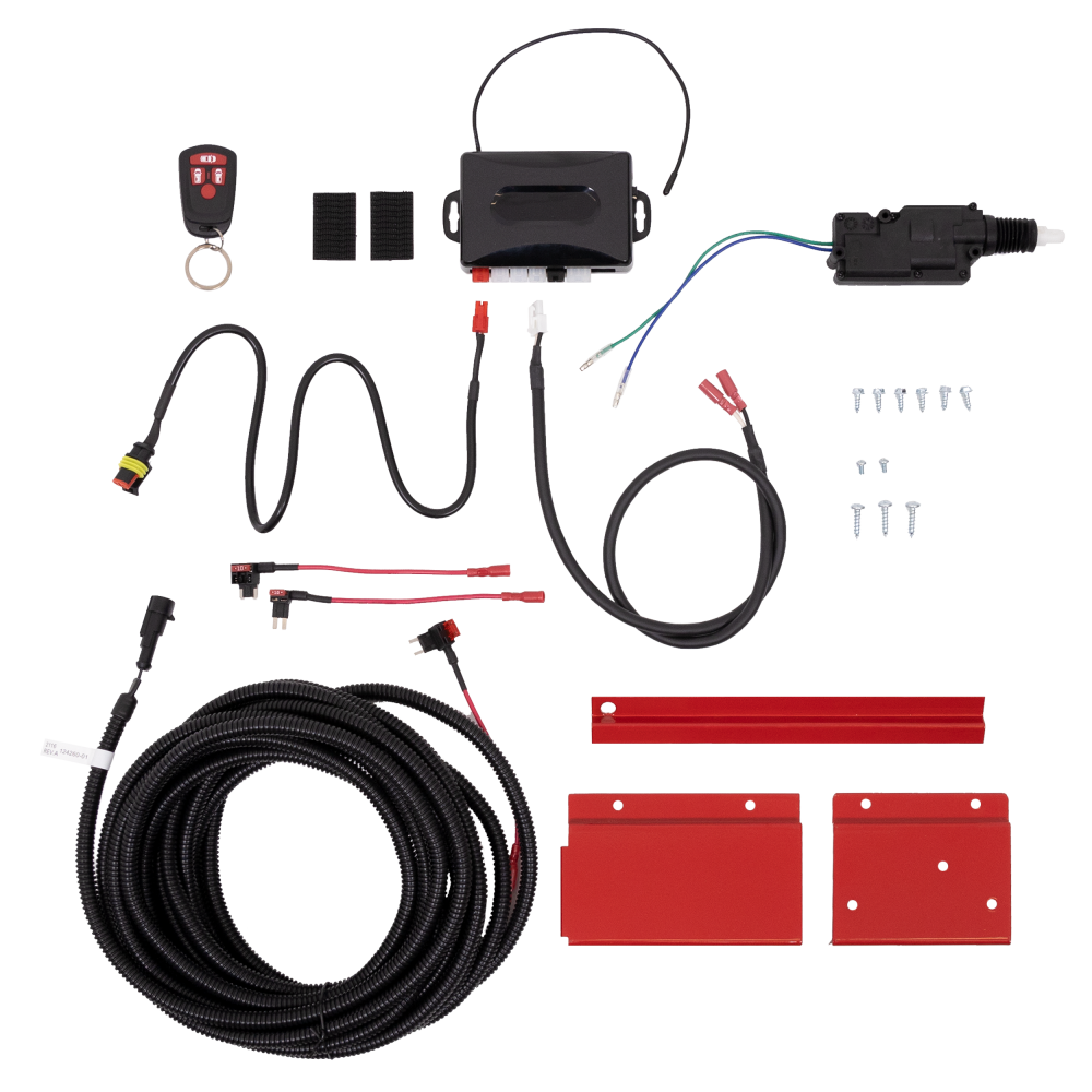 Weather Guard Remote Keyless Entry Kit with Fuse Wire Harness Saddle Box - Mycitystee