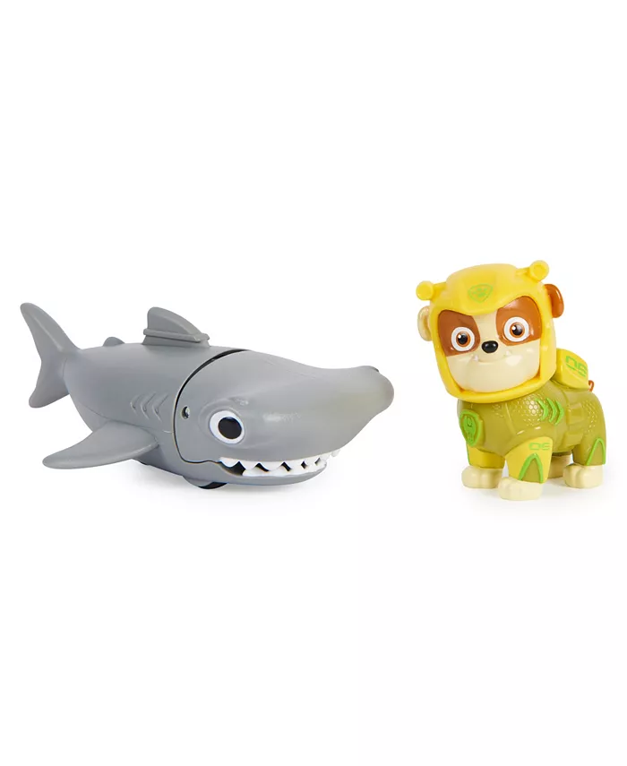 PAW Patrol Aqua Pups Rubble and Hammerhead Action Figures - Mycitystee