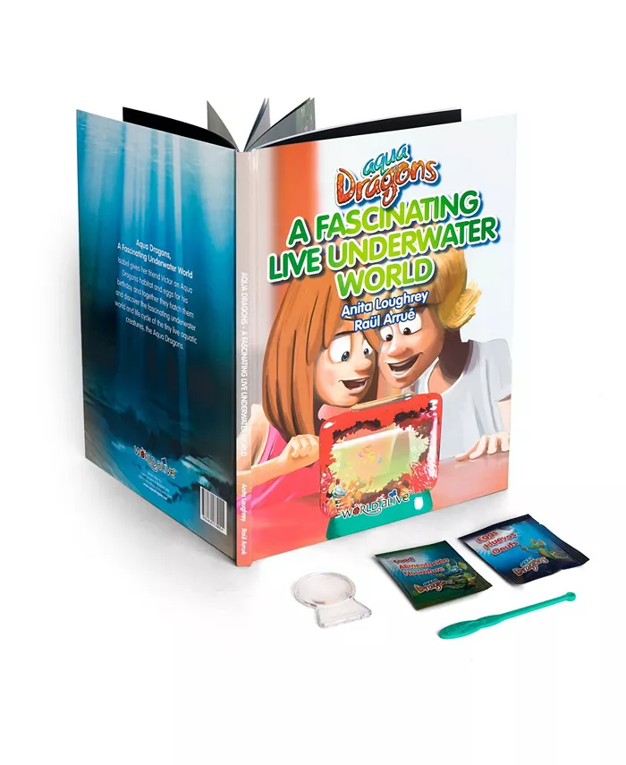 Aqua Dragons a Fascinating Live Underwater World Book with Blister Kit Set， 5 Piece - Mycitystee