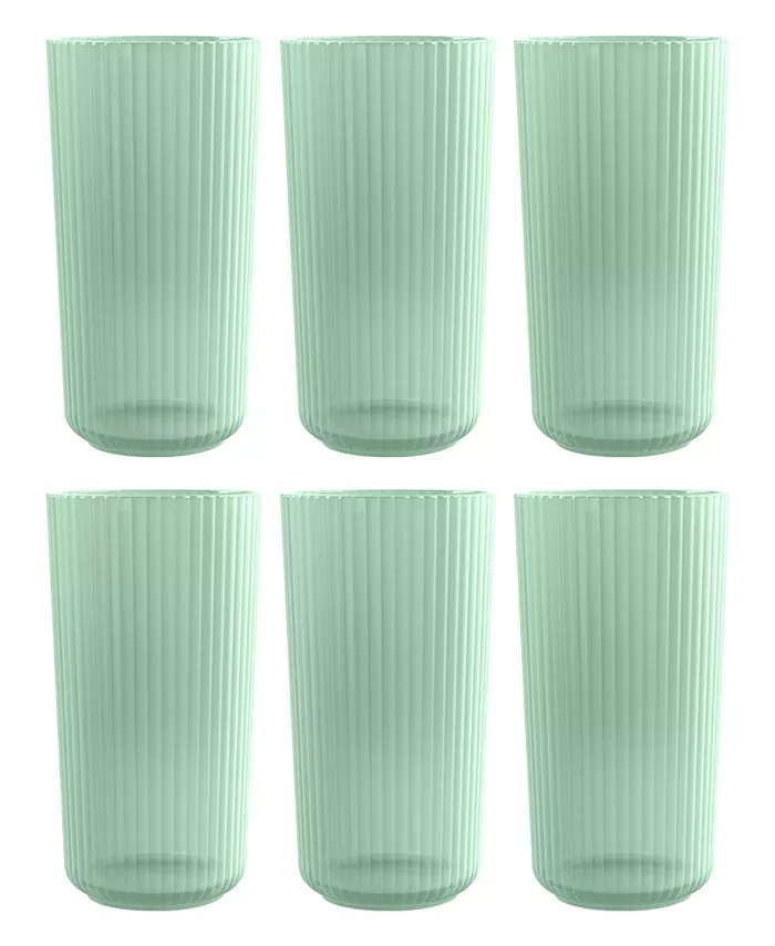 TarHong Polypropylene Mesa Jumbo  Set of 6 - Mycitystee